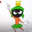 How To Draw Marvin The Martian Step by Step