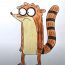 How To Draw Rigby From Regular Show