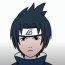 How To Draw Sasuke Face Step by Step