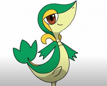 How To Draw Snivy from Pokemon