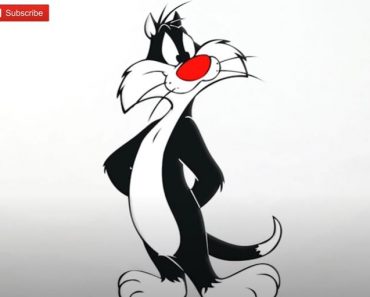 How To Draw Sylvester The Cat
