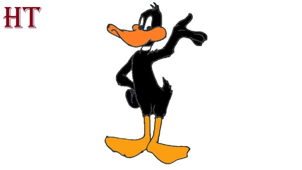 How to Draw Daffy Duck