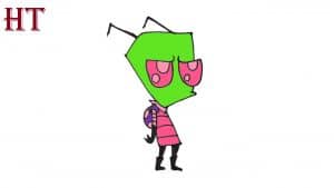 How to Draw Invader Zim