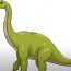 How to Draw a Brachiosaurus Step by Step