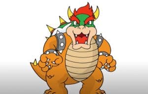 How To Draw Bowser