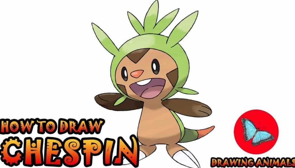 How To Draw Chespin Pokemon