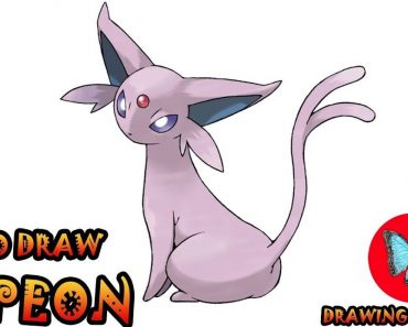 How To Draw Espeon from Pokemon
