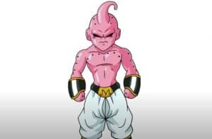 How To Draw Kid Buu From Dragon Ball Z