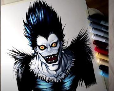 How To Draw Ryuk From Death Note