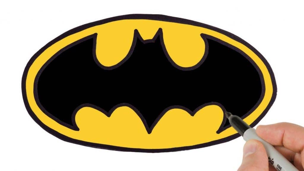 How To Draw The Batman Logo