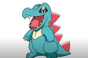 How To Draw Totodile from Pokemon