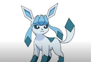 How to Draw Glaceon Pokemon