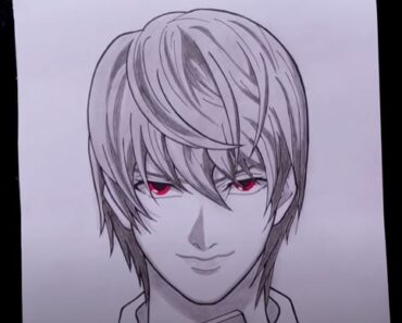 Light Yagami From Death Note Drawing