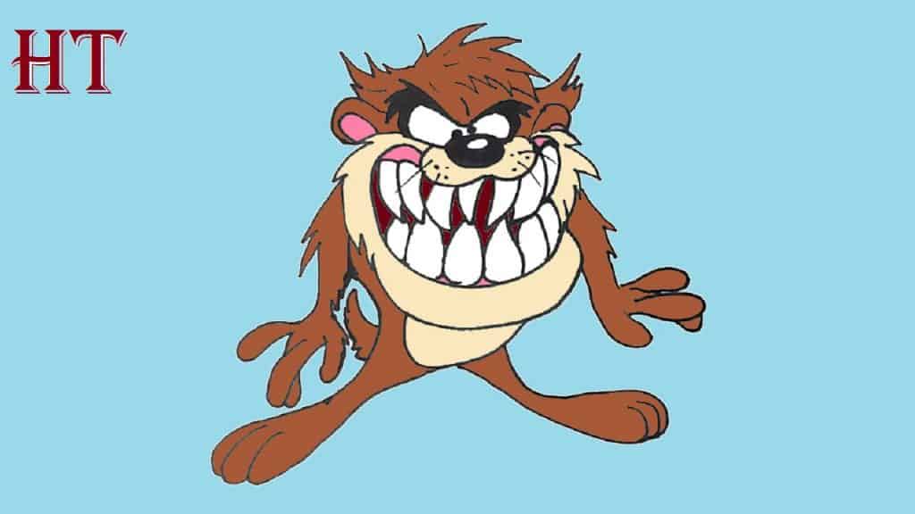 How to Draw Tasmanian Devil