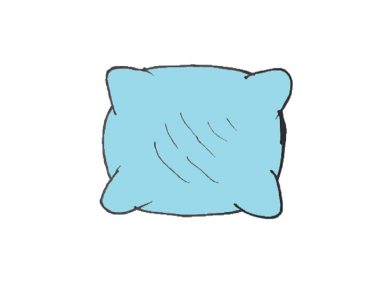 How to Draw a Pillow Step by Step