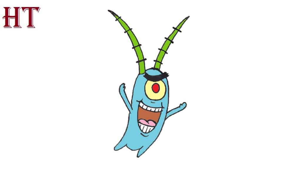 How-to-draw-Plankton