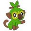 How to draw Grookey from Pokemon Step by Step