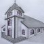 How To Draw A Church Step by Step