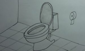 How To Draw A Toilet