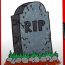 How To Draw A Tombstone Step by Step