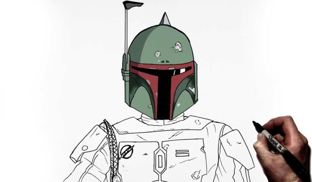 How To Draw Boba Fett
