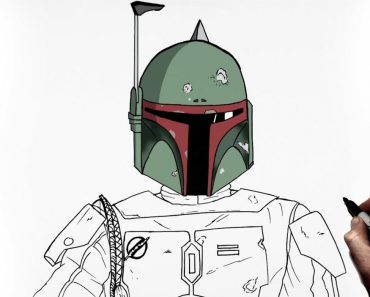 How To Draw Boba Fett Step by Step