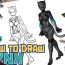 How To Draw Lynx From Fortnite
