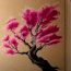 How to Draw A Cherry Blossom Tree