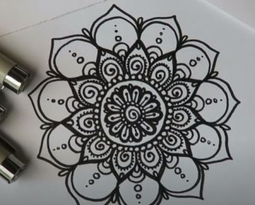How to Draw A Mandala Step by Step