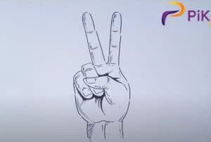 How to Draw A Peace Sign
