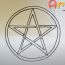 How to Draw A Pentagram Step by Step