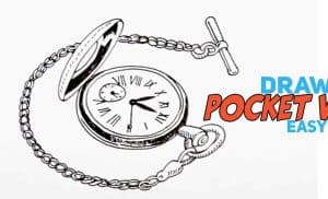 How to Draw A Pocket Watch