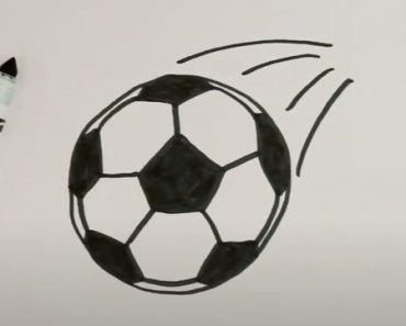 How to Draw A Soccer Ball Step by Step