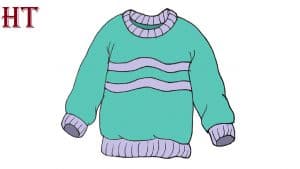 How to Draw A Sweater