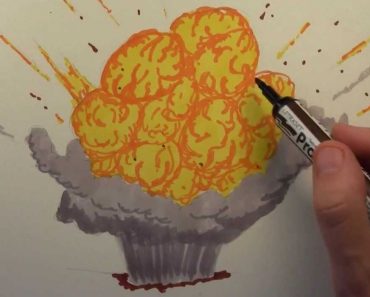 How to Draw An Explosion Step by Step
