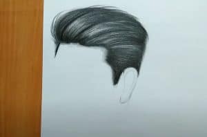 How to Draw Man Hair