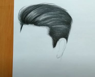 How to Draw Man Hair Step by Step