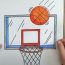 How to Draw a Basketball Hoop Step by Step