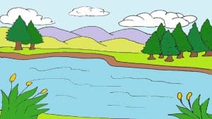 How to Draw a Lake