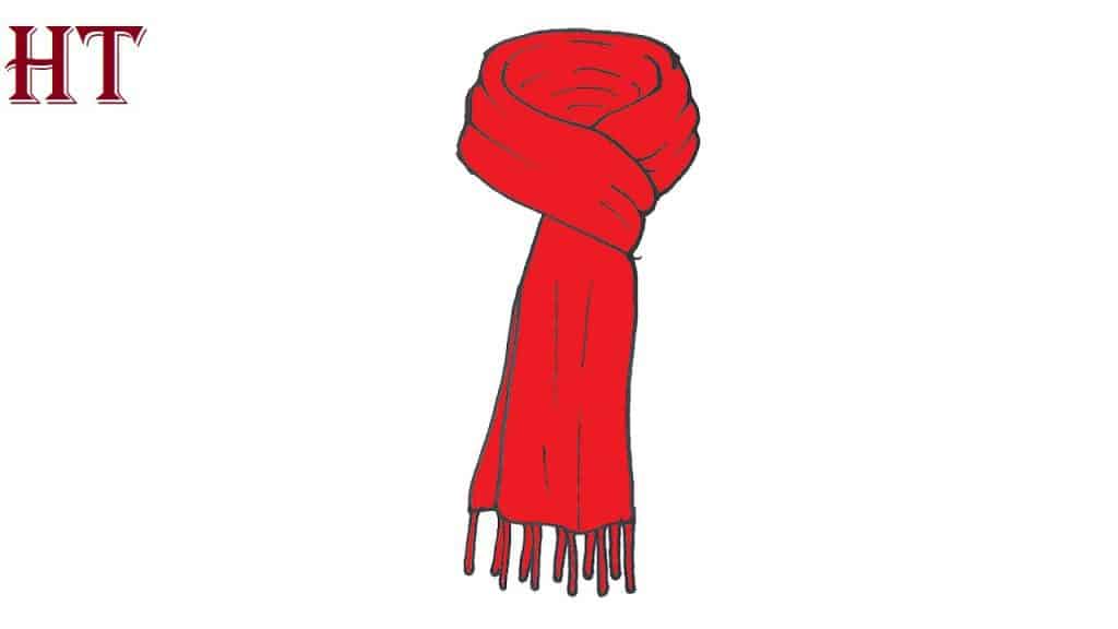How to Draw a Scarf