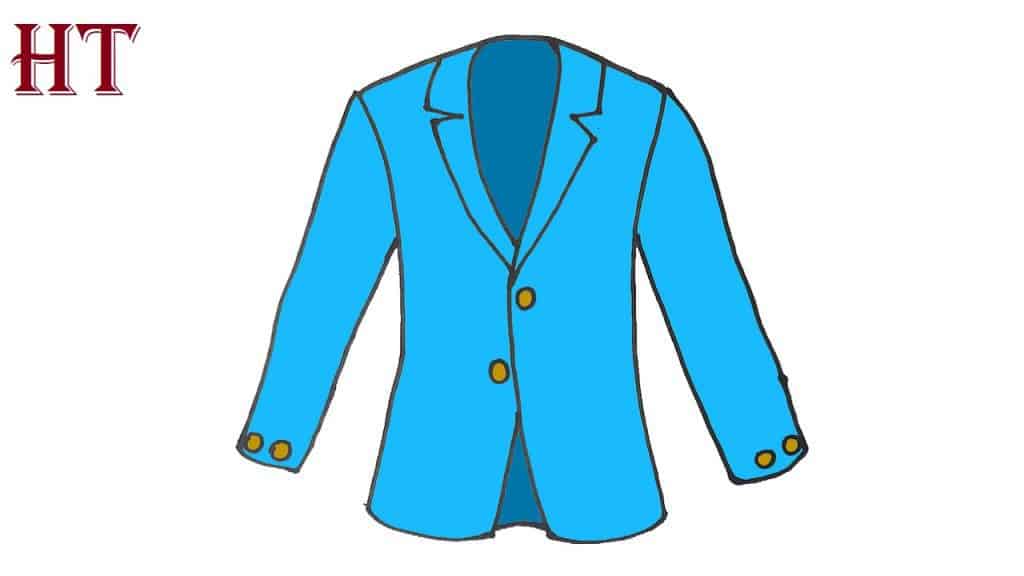 How to Draw a Suit Step by Step