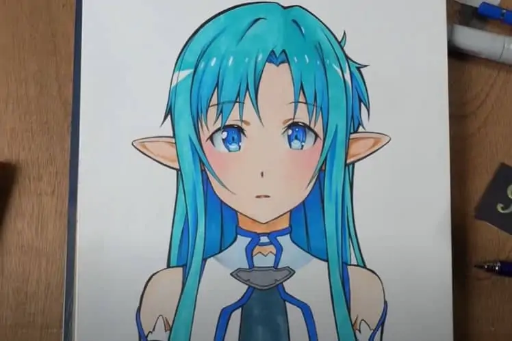 How to Draw an Anime Elf Girl