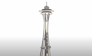 How to Draw the Space Needle