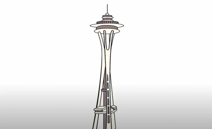 How to Draw the Space Needle