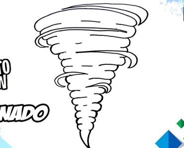 How to Draw A Tornado Step by Step