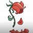 How To Draw A Dead Rose Step by Step