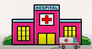 How To Draw A Hospital