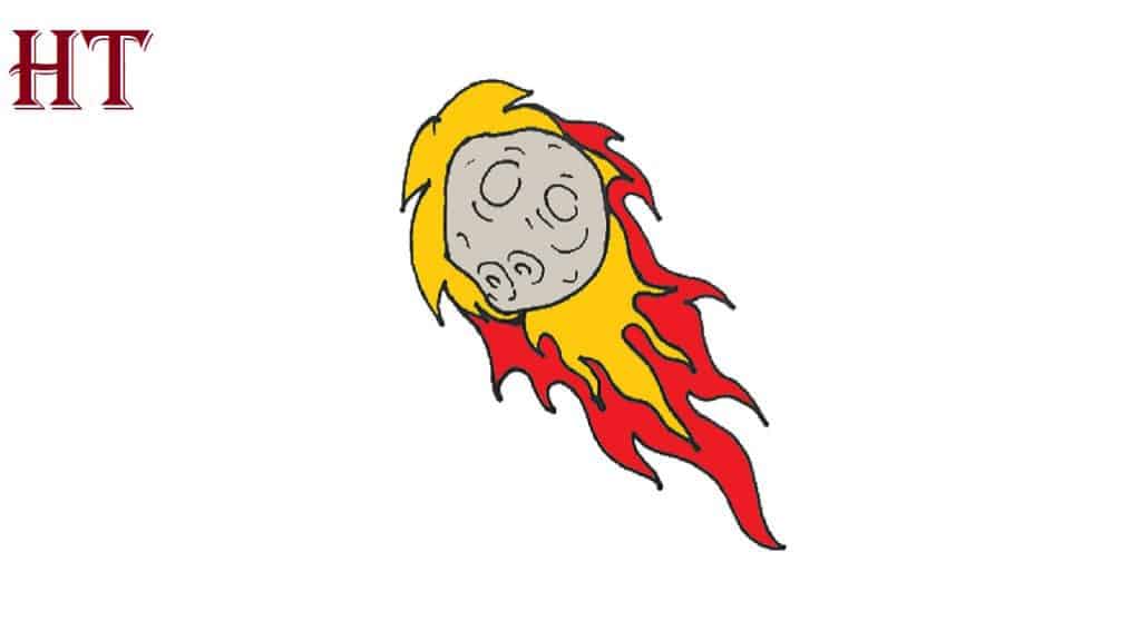 How To Draw A Meteor