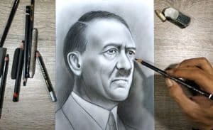 How To Draw Hitler