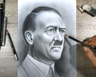 How To Draw Hitler Step by Step || Adolf Hitler